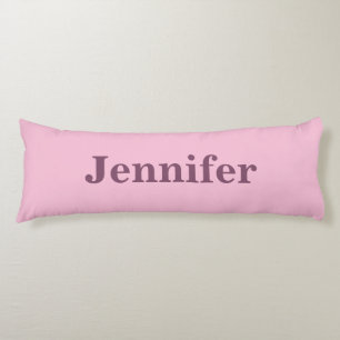 Aangepaste roze bloesem comfort kleur lichaamskussen