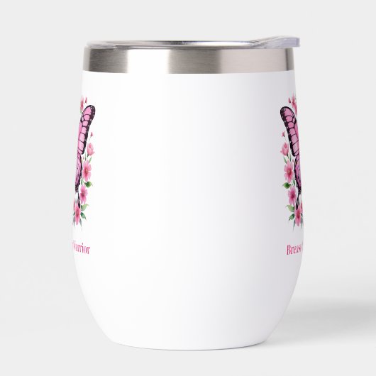 Aangepaste roze borstkanker (Links)