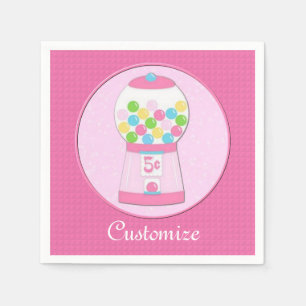 Aangepaste roze bruine machine servetten