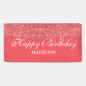 Aangepaste roze driftobanner spandoek (Horizontaal)