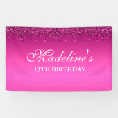 Aangepaste roze driftobanner spandoek (Horizontaal)