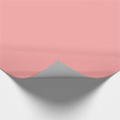 Aangepaste roze, elegante Mode kleur Cadeaupapier (Hoek)