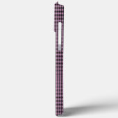 Aangepaste roze en blauwe stip in een telefooncel Case-Mate iPhone case (Achterkant / Links)