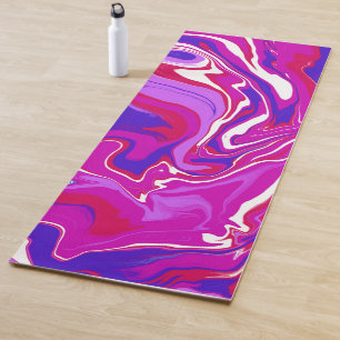 Aangepaste roze en Paarse marmertruien Yogamat