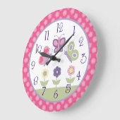 Aangepaste roze en Paarse vlinderkast Grote Klok (Hoek)