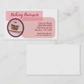 Aangepaste roze gebakken visitekaartjes (Voorkant / Achterkant)