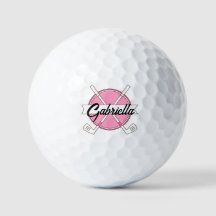 Aangepaste Roze Gepersonaliseerde Golf Clubs Monog