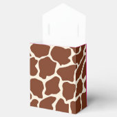 Aangepaste roze Giraffe bruiloft gunst dozen Bedankdoosjes (Geopend)