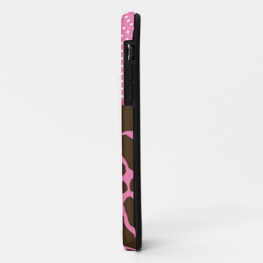 Aangepaste roze Giraffe Case-Mate iPhone Case (Achterkant/links)