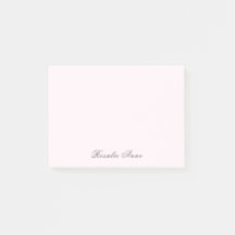 Aangepaste roze grijze scriptnaam