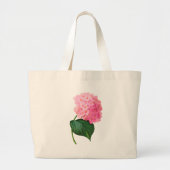 Aangepaste roze hydrangea Tas (Voorkant)