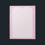 AANGEPASTE roze inktachtige Stippen om winkelopmer Notitieblok<br><div class="desc">Maak uw boodschappenlijstjes in stijl met dit aanpasbare boodschappenboodschappen,  maaltijdplanning of om notitieblok van de lijst te doen. Pas tekst aan of voeg deze toe aan uw behoeften. Voeg regels toe als je wilt. Bekijk mijn winkel voor meer groottes en stijlen!</div>