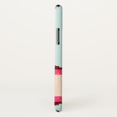 Aangepaste roze koekjesmint blauwe achtergrond Case-Mate iPhone case (Achterkant / rechts)