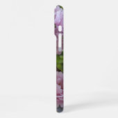 Aangepaste roze lenteskers bloesem foto iPhone hoesje (Linkerkant)