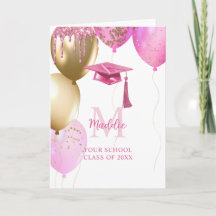 Aangepaste Roze Meisjes Afstuderen