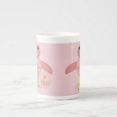 Aangepaste roze Mok voor meisje van 10 dagen (Voorkant)