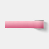 Aangepaste Roze Ombre Grosgrain Lint (Voorkant)