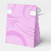 Aangepaste roze opgerolde Lijst voordoos Bedankdoosjes (Achterkant)