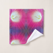 Aangepaste roze Paarse badhanddoek set Bad Handdoek (Wasdoekje)