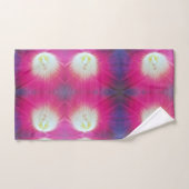 Aangepaste roze Paarse badhanddoek set Bad Handdoek (Handdoek)