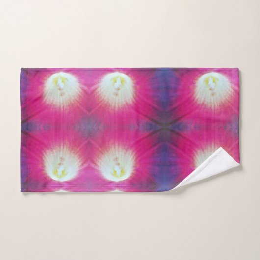 Aangepaste roze Paarse badhanddoek set Bad Handdoek (Handdoek)