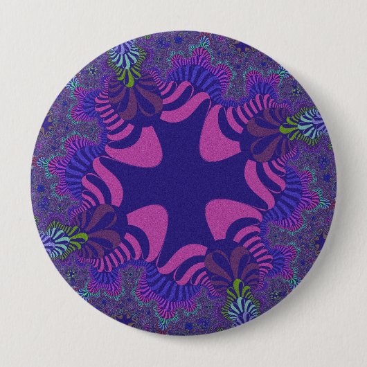 Aangepaste roze Paarse Button (Voorkant)