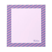 Aangepaste roze Paarse strepen