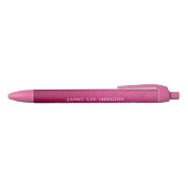 Aangepaste roze pen met textuur (Bovenkant)