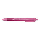 Aangepaste roze pen met textuur (Bodem)