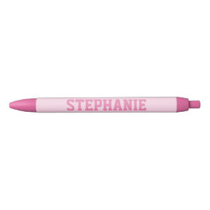 Aangepaste roze pen Patch Varsity