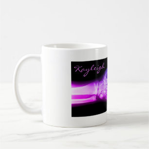 Aangepaste roze pols/handstraal koffiemok
