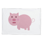 Aangepaste roze ronddraaitrappen kussensloop (Achterkant)