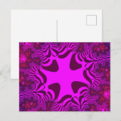 Aangepaste Roze Roos Kruis Ansichtkaart Briefkaart (Voorkant / Achterkant)