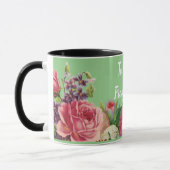 Aangepaste roze roze Collectie Mok (Links)