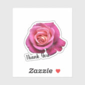 Aangepaste roze roze roze sticker (Vel)