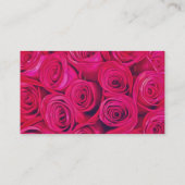 Aangepaste roze roze Visitekaartjes, 100 stuks Visitekaartje (Achterkant)