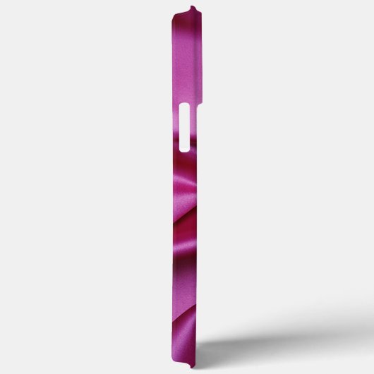 Aangepaste roze sprankelende diamanten hart patroo Case-Mate iPhone case (Achterkant / Rechts)