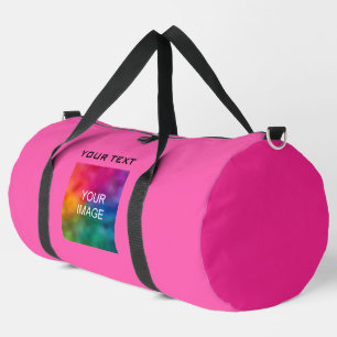 Aangepaste roze tinten Fototekst Moderne Sjabloon Plunjezak