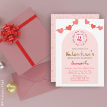 Aangepaste Roze Valentijnsdag Vrijgezellenfeest Pa