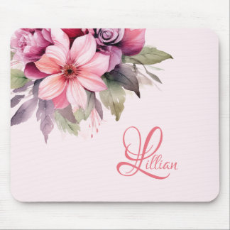 Aangepaste roze ventilator muismat