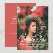 Aangepaste roze verlofdia template kaart (Voorkant / Achterkant)