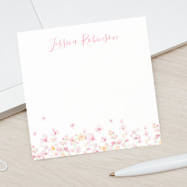 Aangepaste roze Waterverf Post-it® Notes