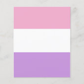 AANGEPASTE roze, witte en lavender brochure (Voorkant)