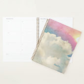 Aangepaste roze wolken manifestatie planner (Display)