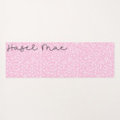 Aangepaste roze yogamat (Achterkant (horizontaal))