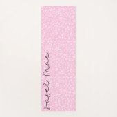 Aangepaste roze yogamat (Voorkant)