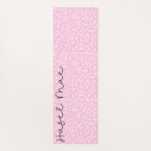 Aangepaste roze yogamat (Achterkant)
