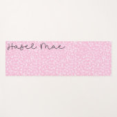Aangepaste roze yogamat (Voorkant (horizontaal))