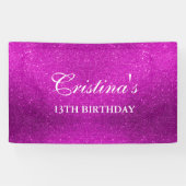 Aangepaste roze zolderdag banner (Horizontaal)