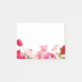 Aangepaste Rozen Bloemen Bloemen Bloemen Waterverf Post-it® Notes (Voorkant)